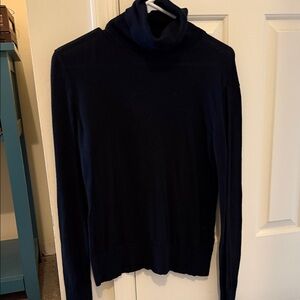 Chaps Navy Turtleneck Sweater
